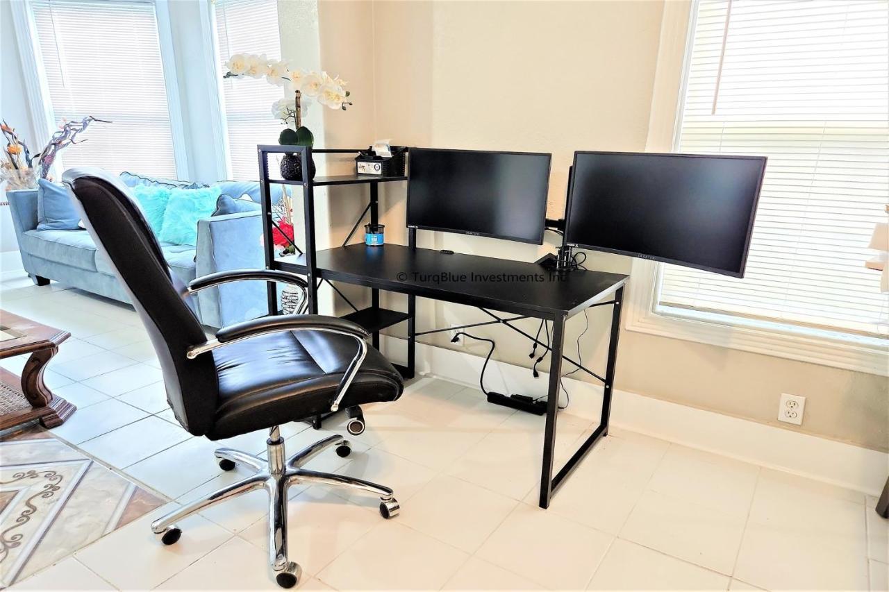 Casaazul-2605A-Couples Retreat By Beach & Pleasure Pier 1 Block Away- 2Bed 2Bath- 7 Minutes To Cruise Terminal غالفيستون، تكساس المظهر الخارجي الصورة